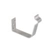 1/4 Round External Bracket Flat Aluminium Plain