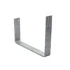 175 Box Gutter 210mm External Bracket Pan Fix Galv Plain
